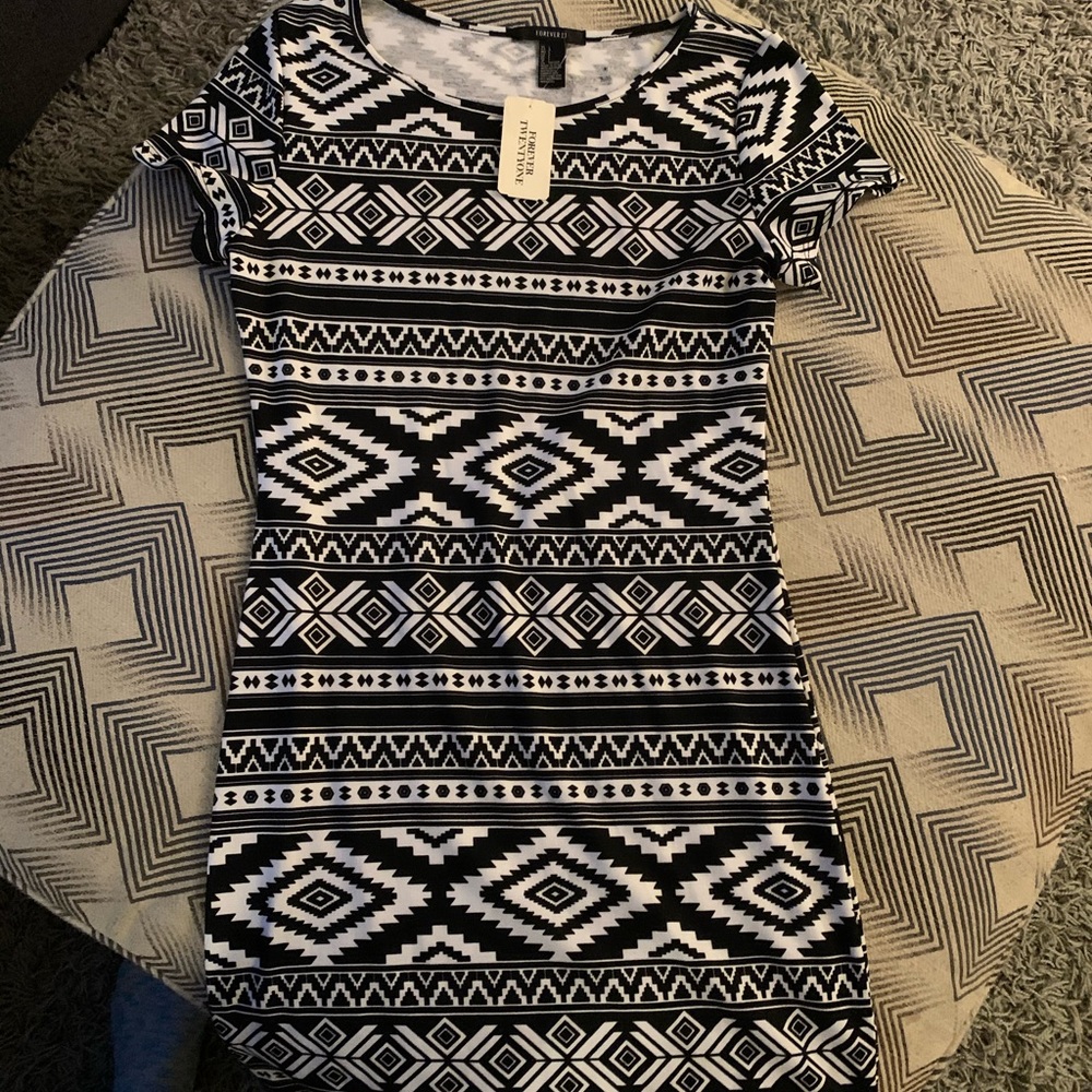 NWT Forever 21 tribal print dress
